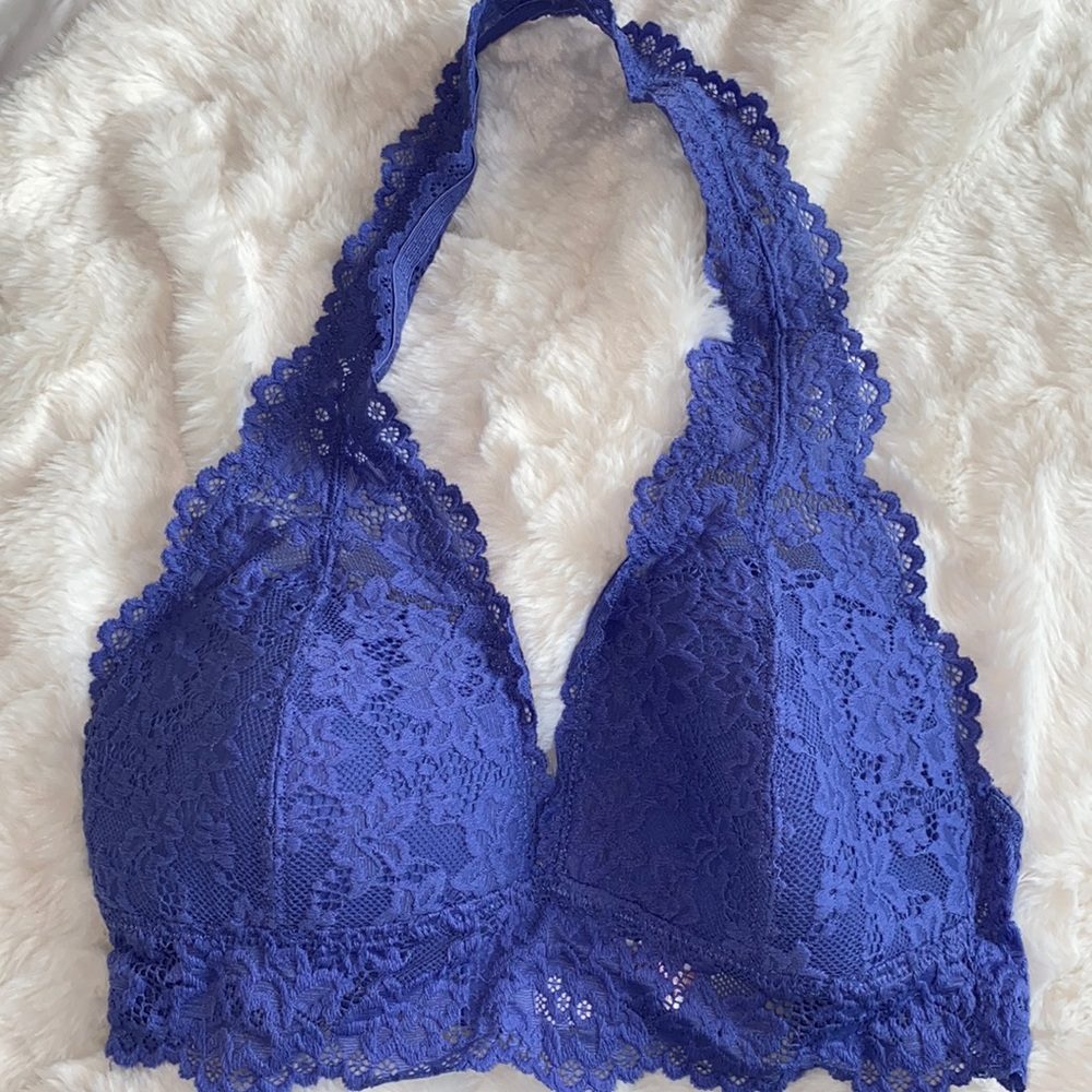 Purple bralette